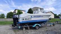 Barcă Quicksilver Pilothouse 560-Motor Suzuki 70/90cp-Peridoc optional