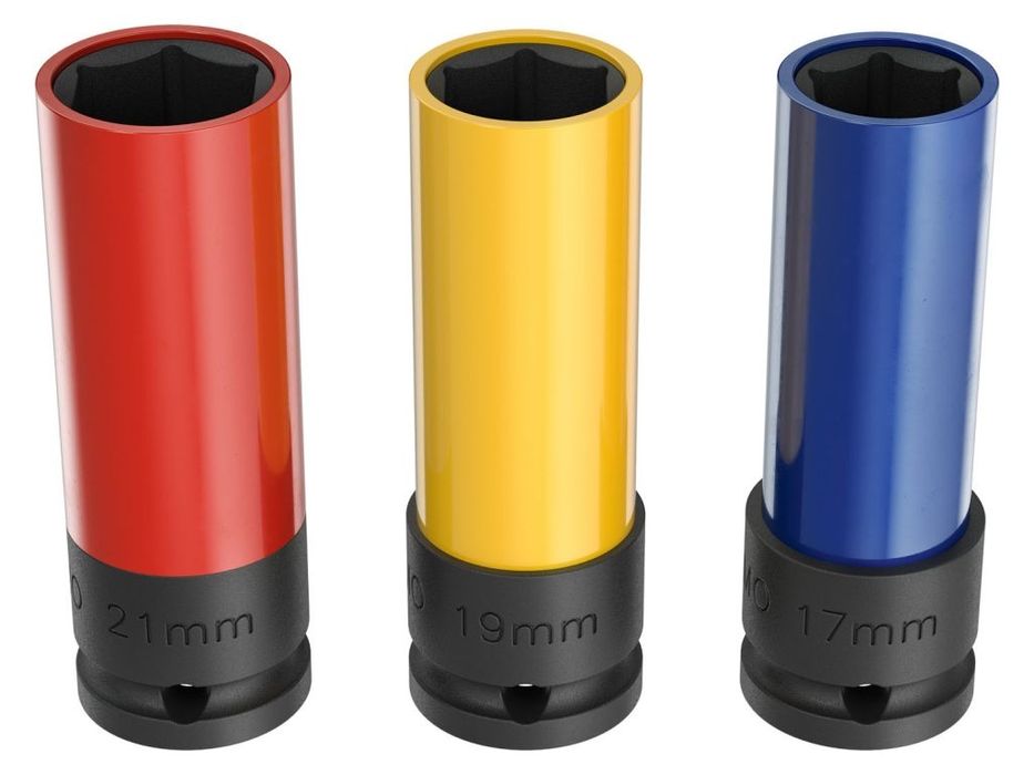 Tubulare impact Parkside ceramice 17 19 21  chei set