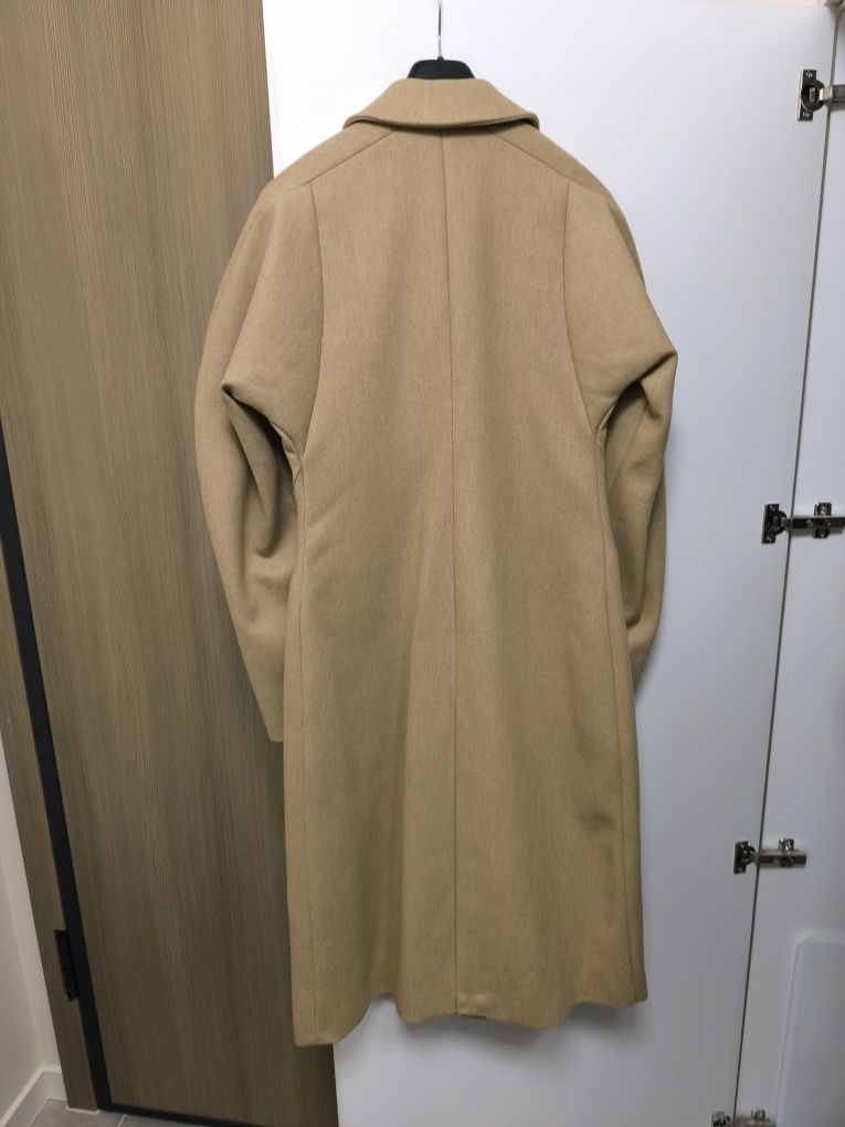 MANGO oversize wood coat/ Овърсайз вълнено палто