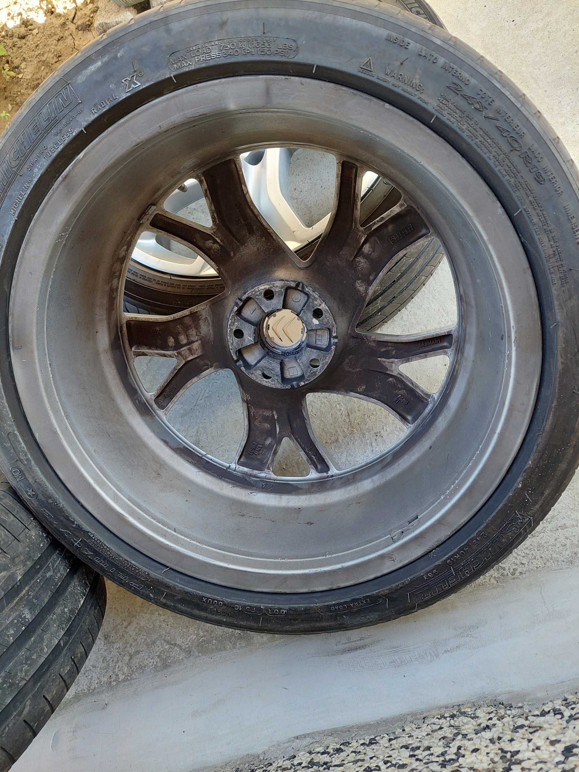 19" Оригинални алуминиеви джанти за Ситроен Ц5 Citroen C5 2008+ 5x108