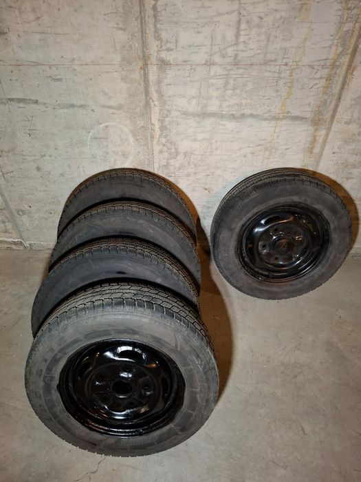 Roti Ford Transit MK6-MK7 an 2006-2015 cu cauciucuri iarna Tracmax