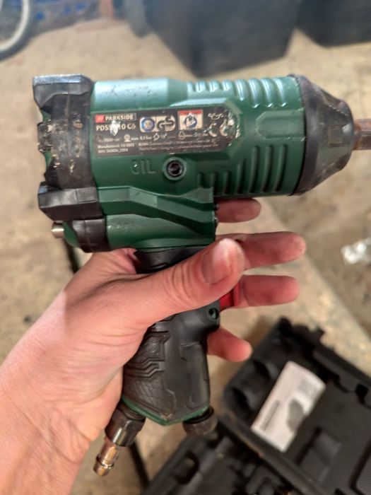 Pistol pneumatic cu impact parckside