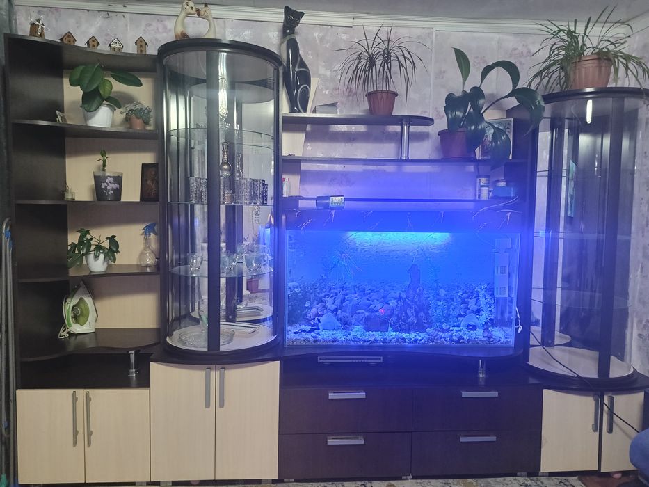 Продам стенку и аквариум