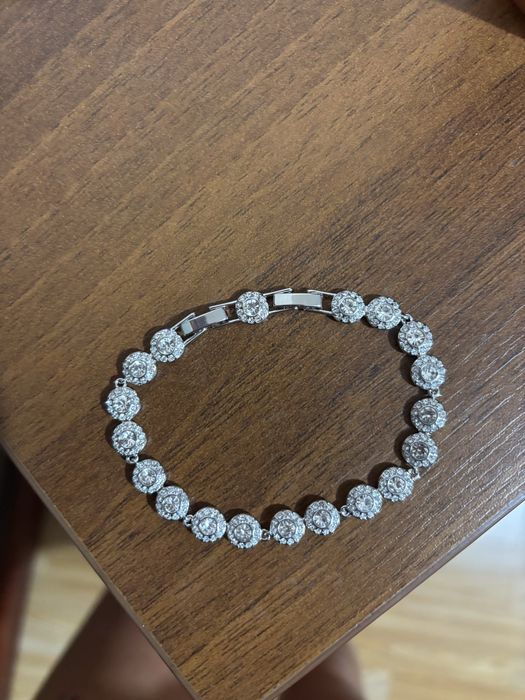 Swarovski Angelic Una сребърна гривна и сребърни обеци