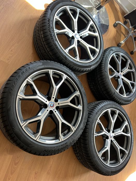 Jante Noi Iarna 2024 Bmw X6 G06 X5 G05 M 315 35 21 & 275 45 21 RFT