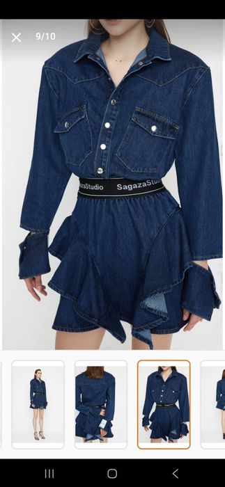 Дънкова рокля SagazaStudio