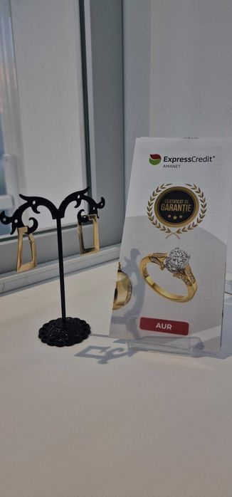 Cercei aur 14K AG50 4118.2 - Garantie 2 ani!