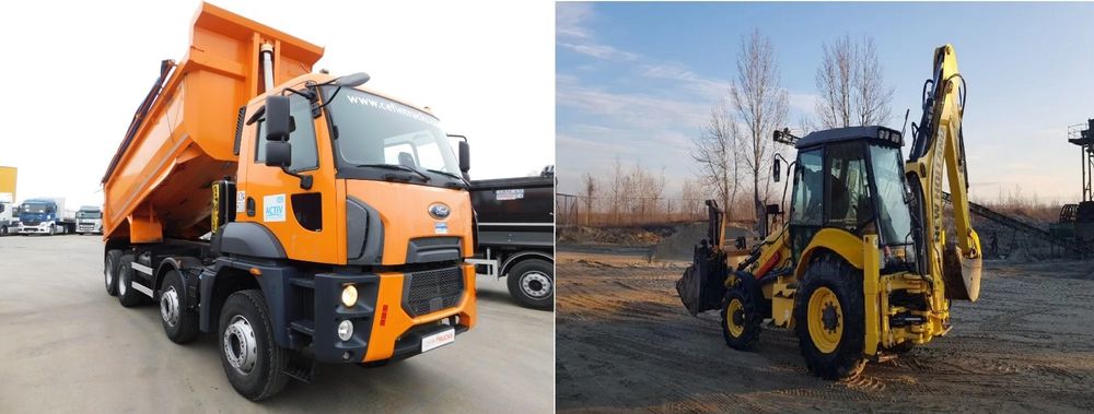 Buldoexcavator de închiriat Dambovita