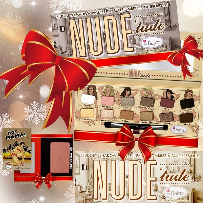 Лот сенки и руж TheBalm