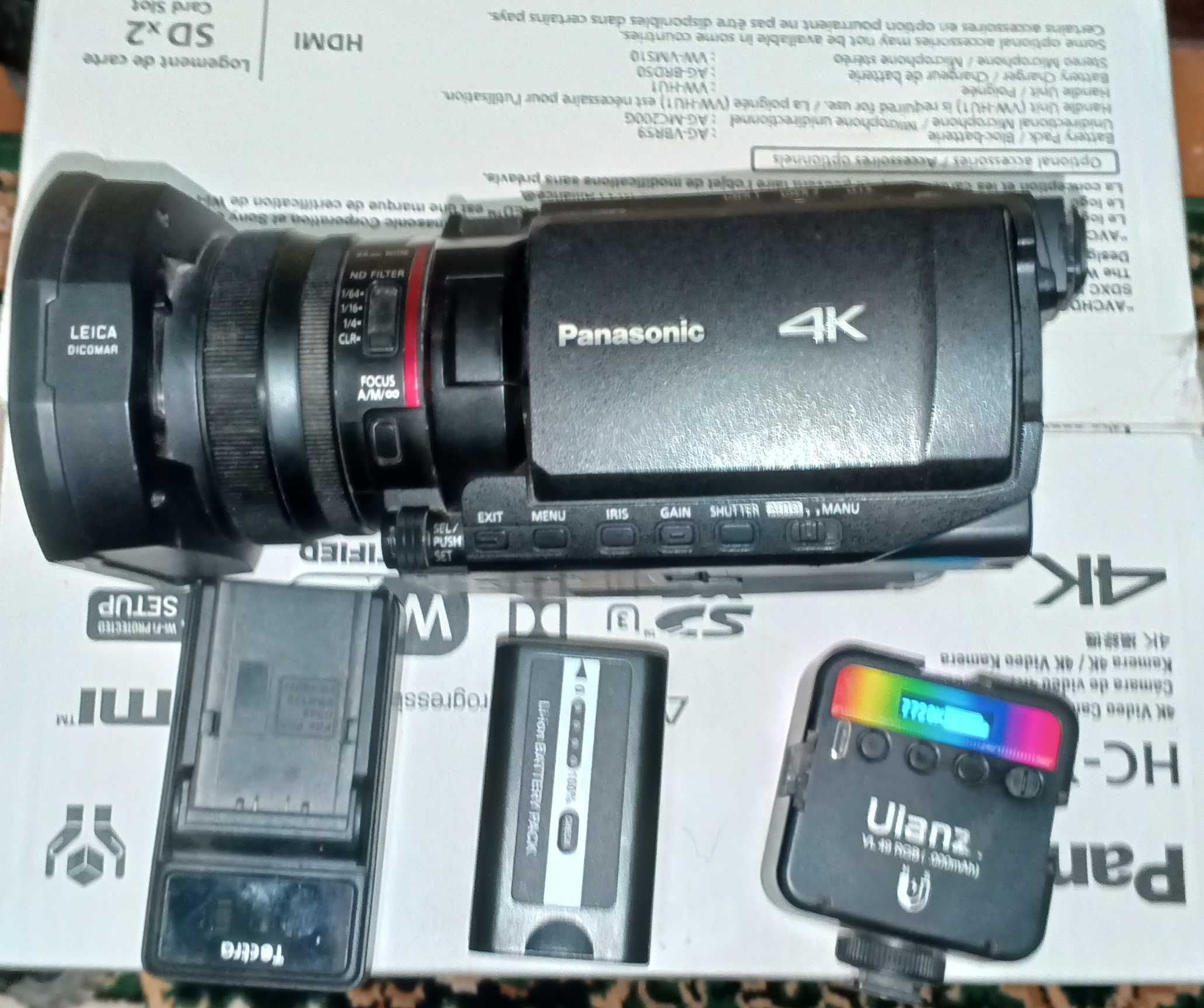 panasonic hc x1500