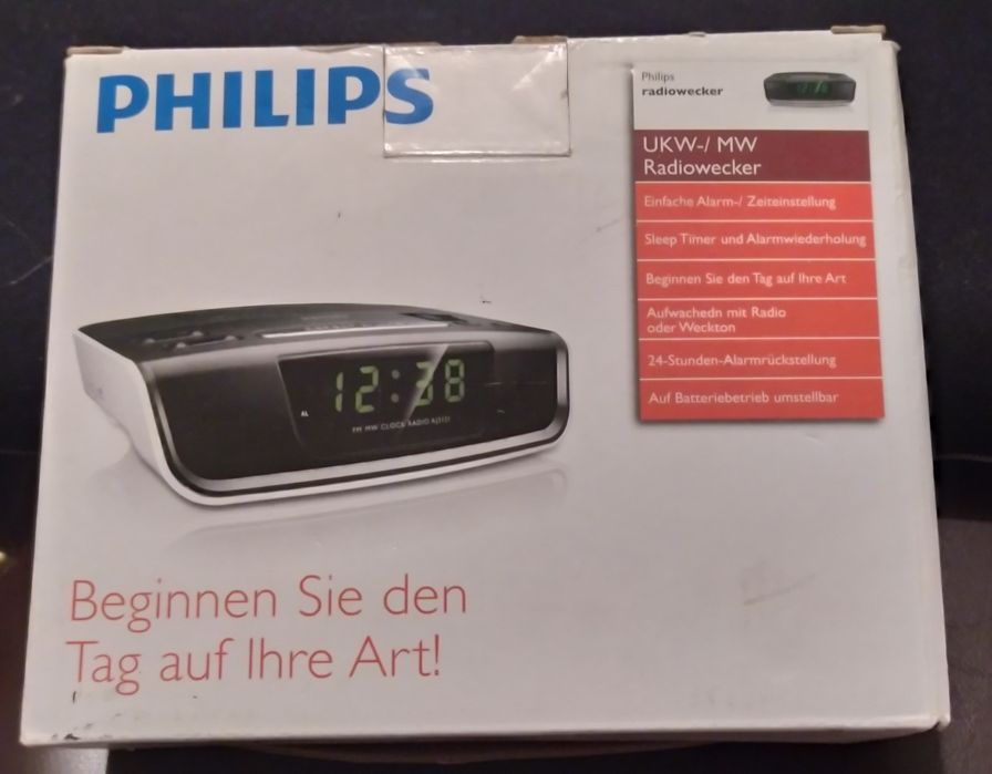 Radio cu ceas Philips