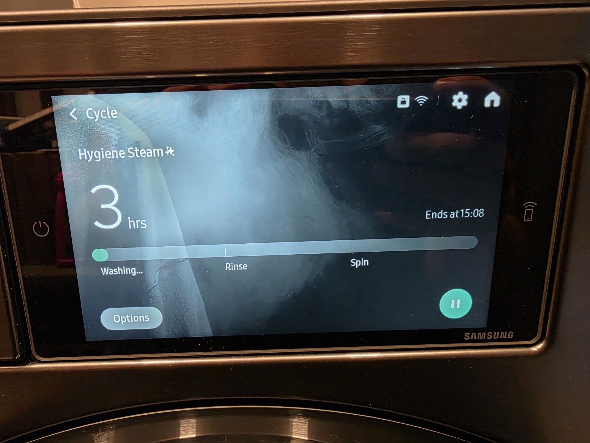 Пералня Samsung Bespoke AI WF90F09C4SU4