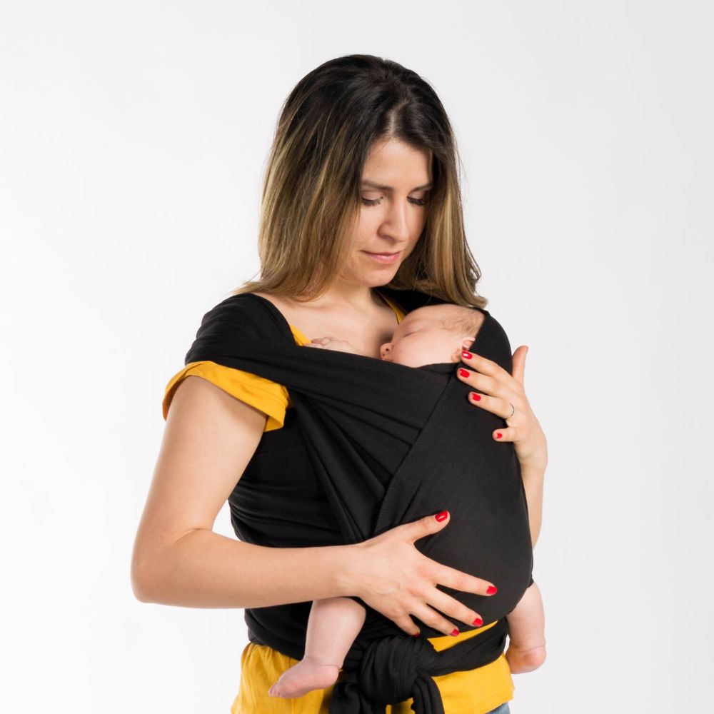 Wrap elastic pentru purtarea bebelusilor