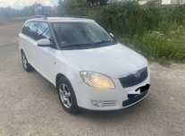 Bara fata, faruri,  aripa , capota skoda Fabia 2009