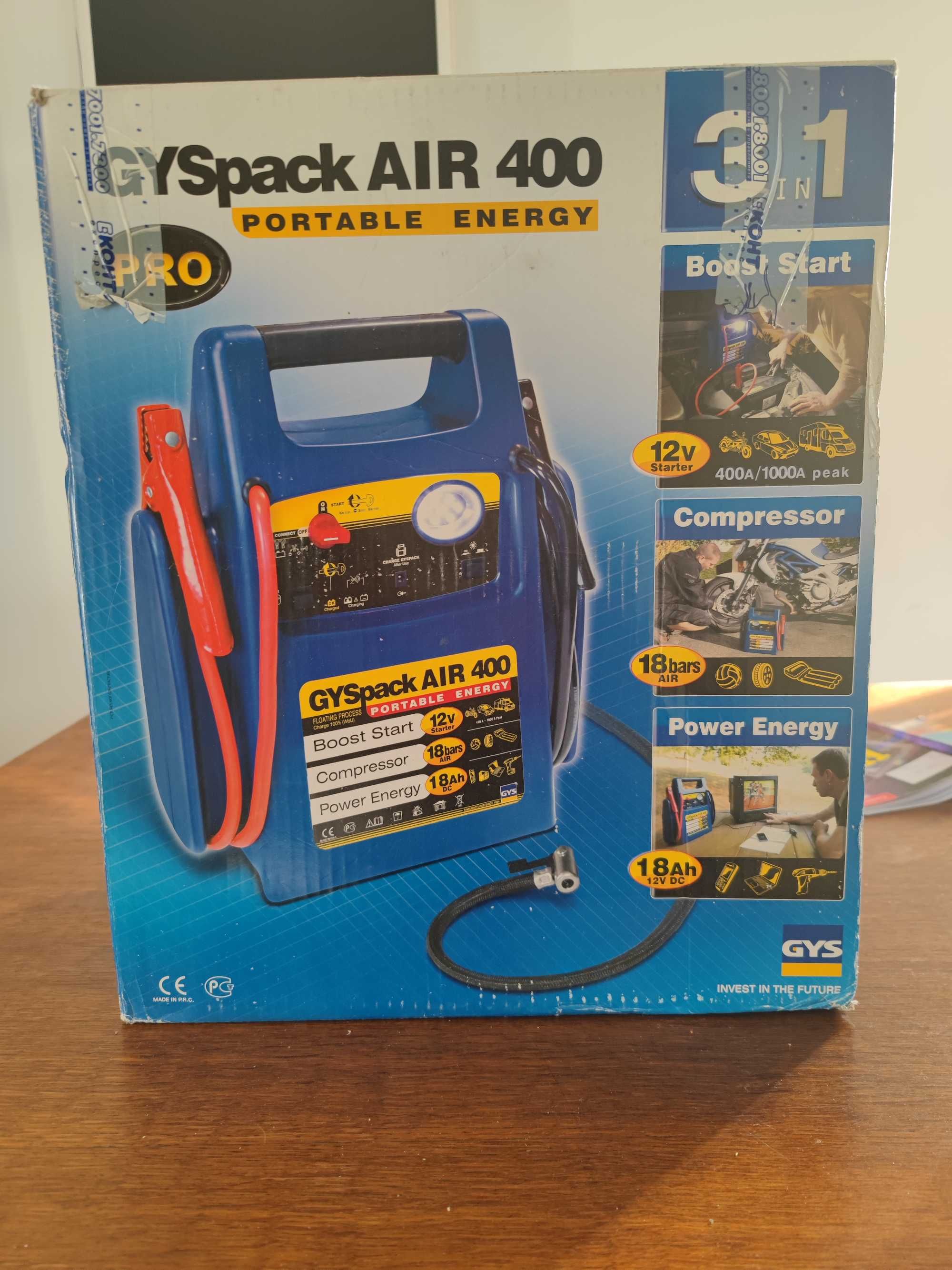 Стартерно устройство за 12V GYS  GYSPACK AIR 400 PRO