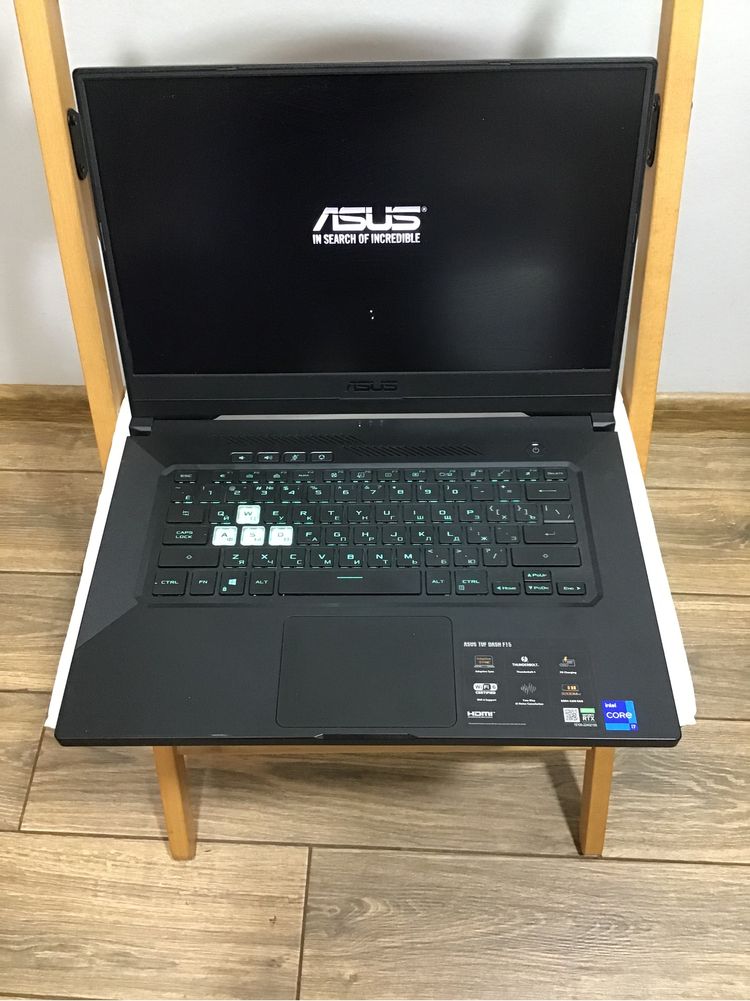 Продам ноут RTX 3070/ I7-11370 Asus Tuf Dash F15