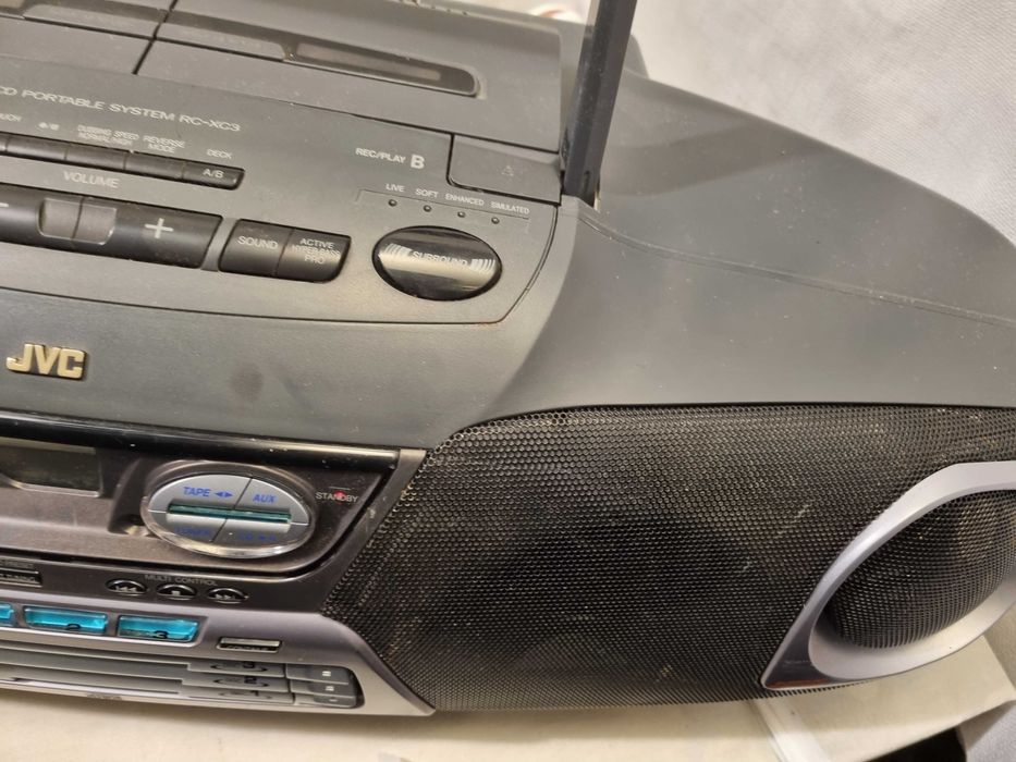 Boombox jvc RC-XC3BK 34W portabil