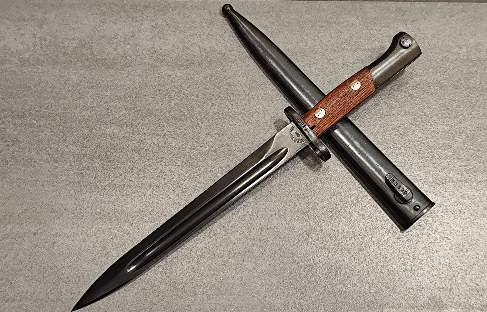 Mauzer M1948 / Югославия 1948г. / Щик / Нож