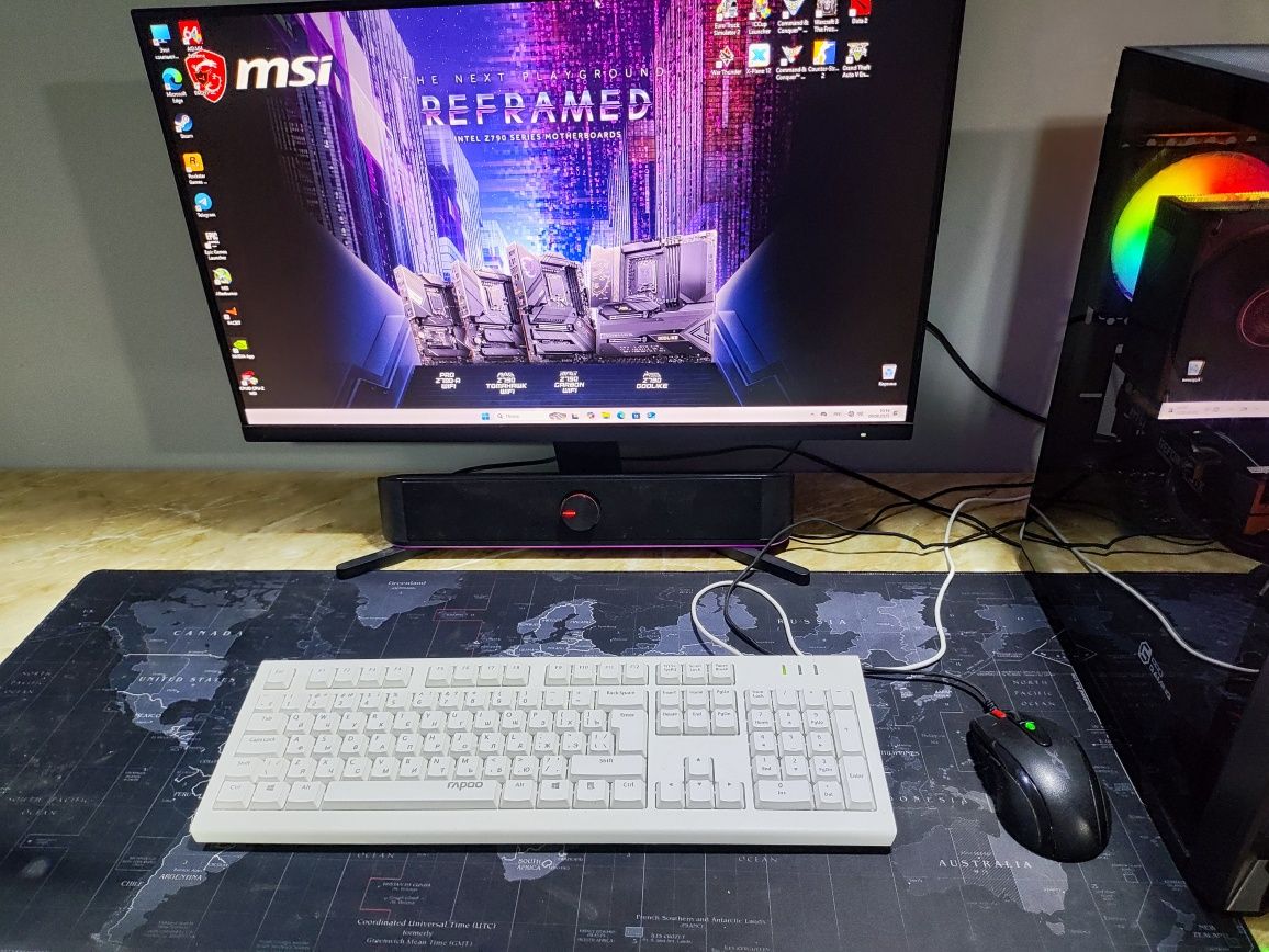Игровой компьютер i5 12400 полный комплект