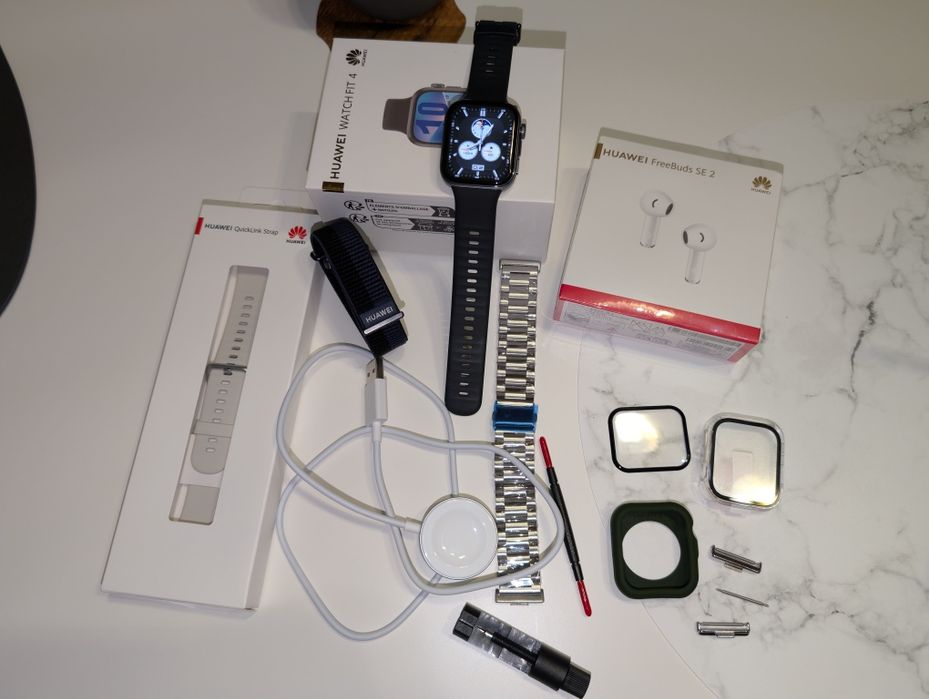 Huawei Watch Fit 4 + Căști FreeBuds SE 2+ Accesorii