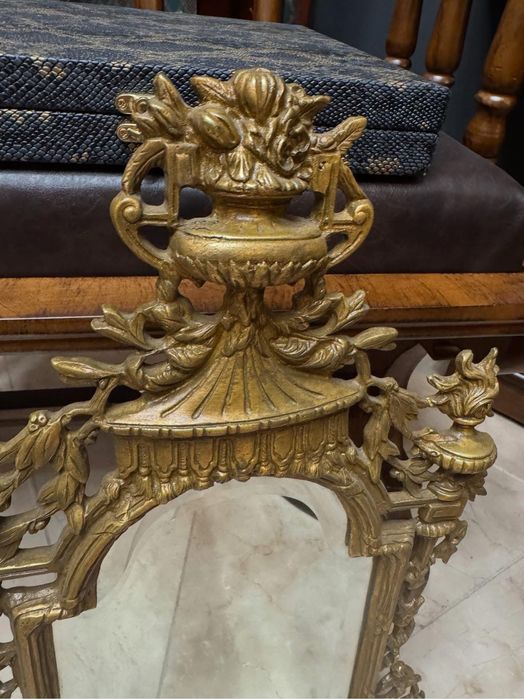 Rama bronz masiv cu oglinda