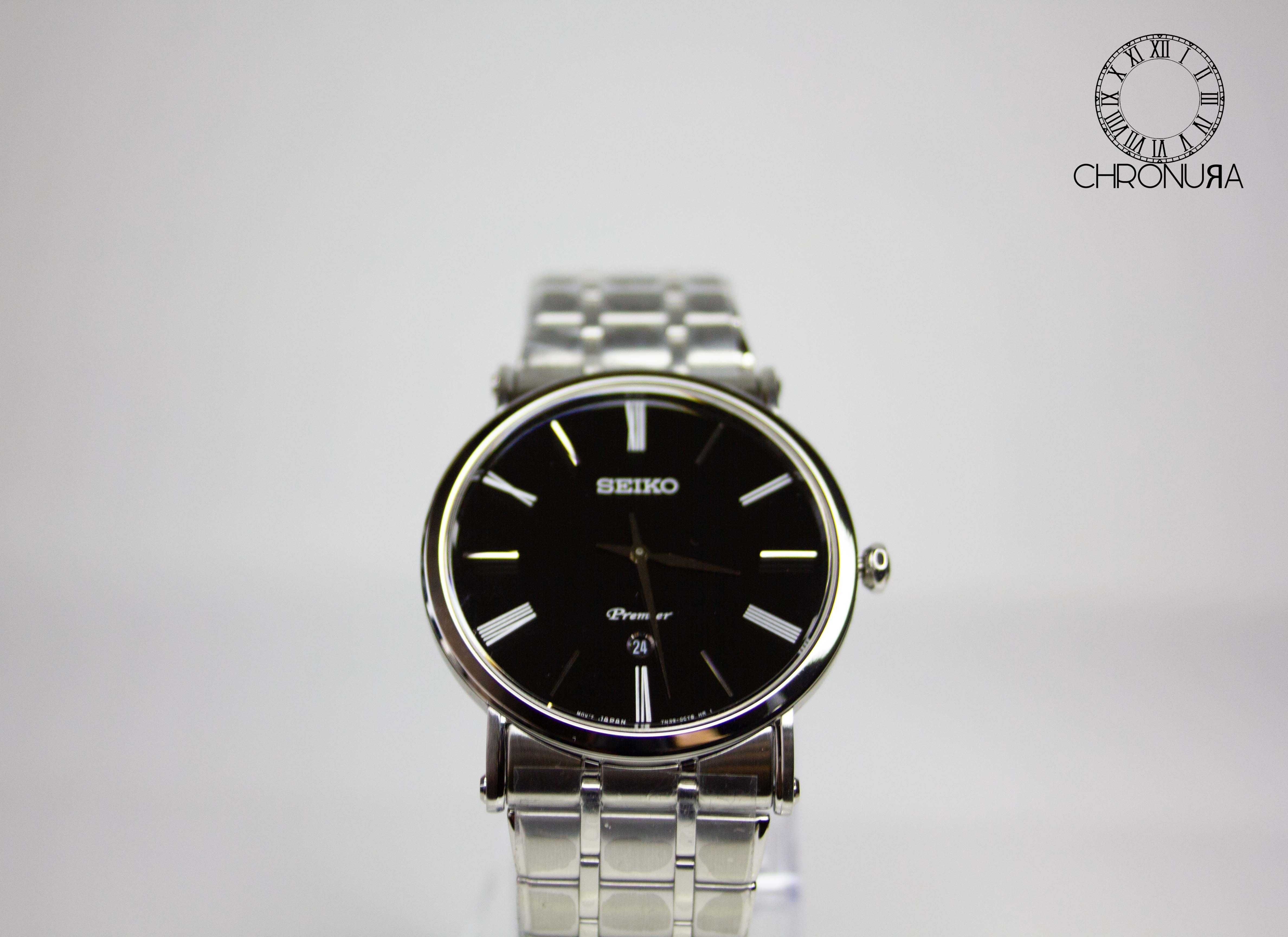 НОВ ЧАСОВНИК – Seiko SKP393P1 – Елегантен кварцов | Кутия и документи