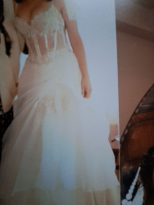 Rochie mireasa+camasa și vesta ginere