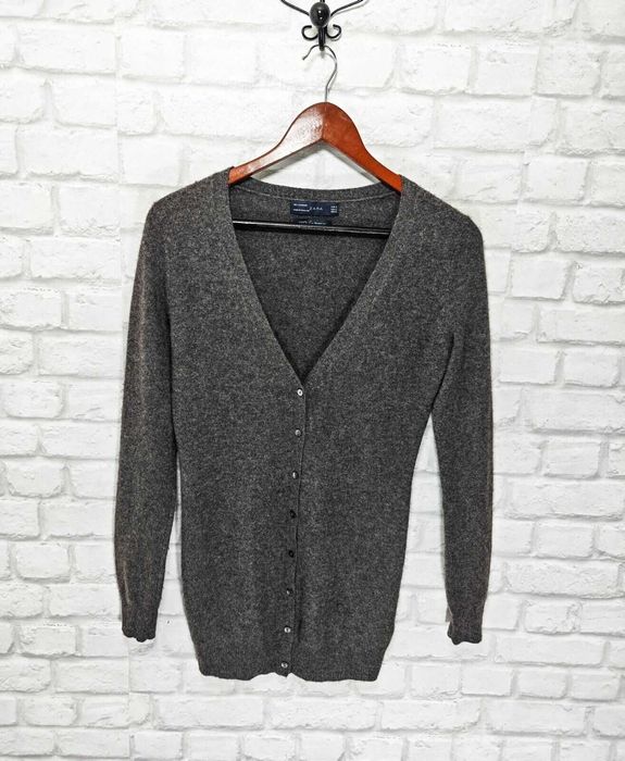 ZARA 100% Кашмирена дамска жилетка размер S