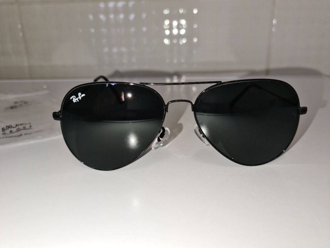 Ray Ban Aviator RB3026 Large Metal By Luxottica Italy Originali