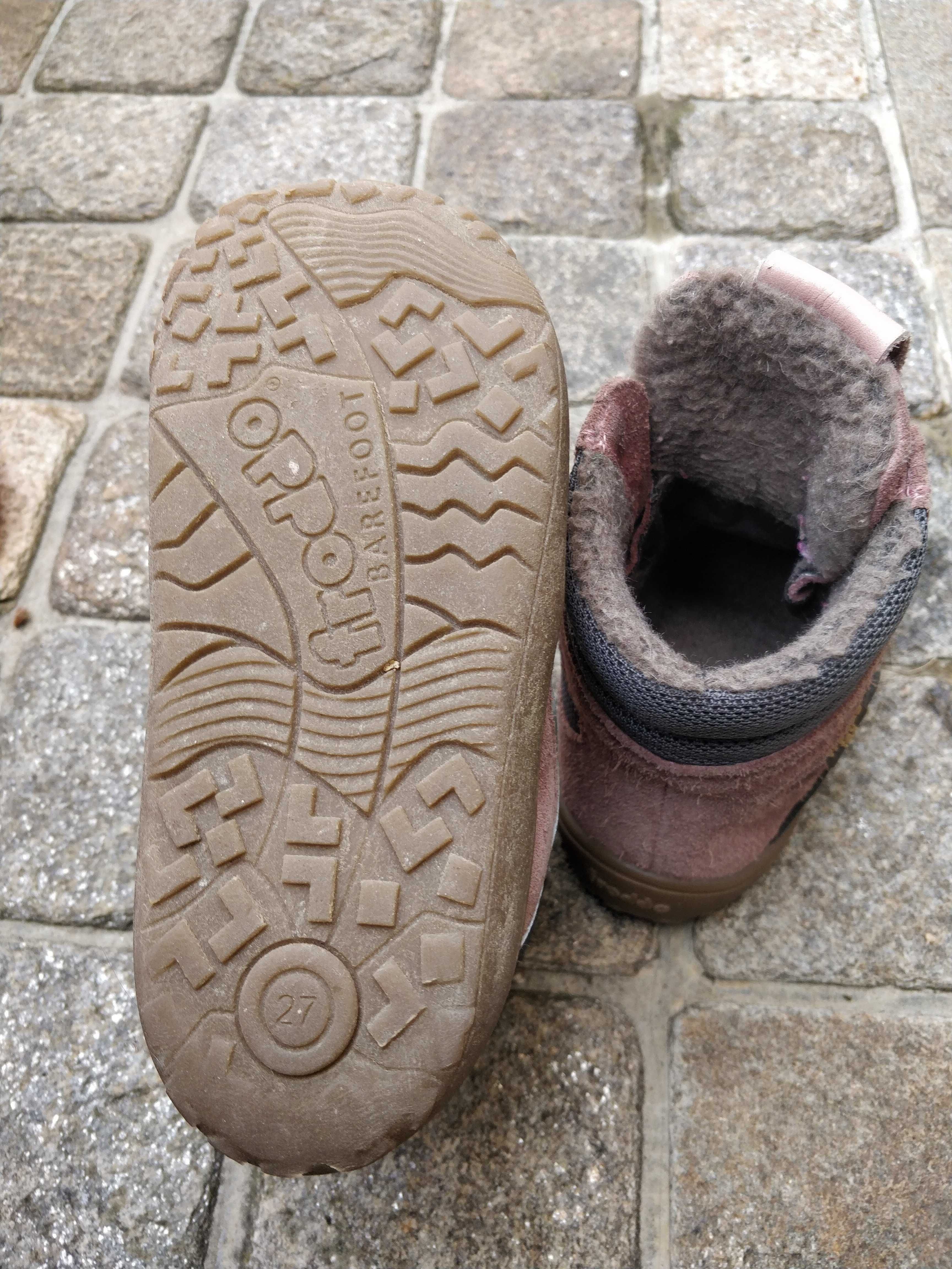 Намалени! Детски Боси обувки/ зимни боти Froddo Barefoot - Winter TEX