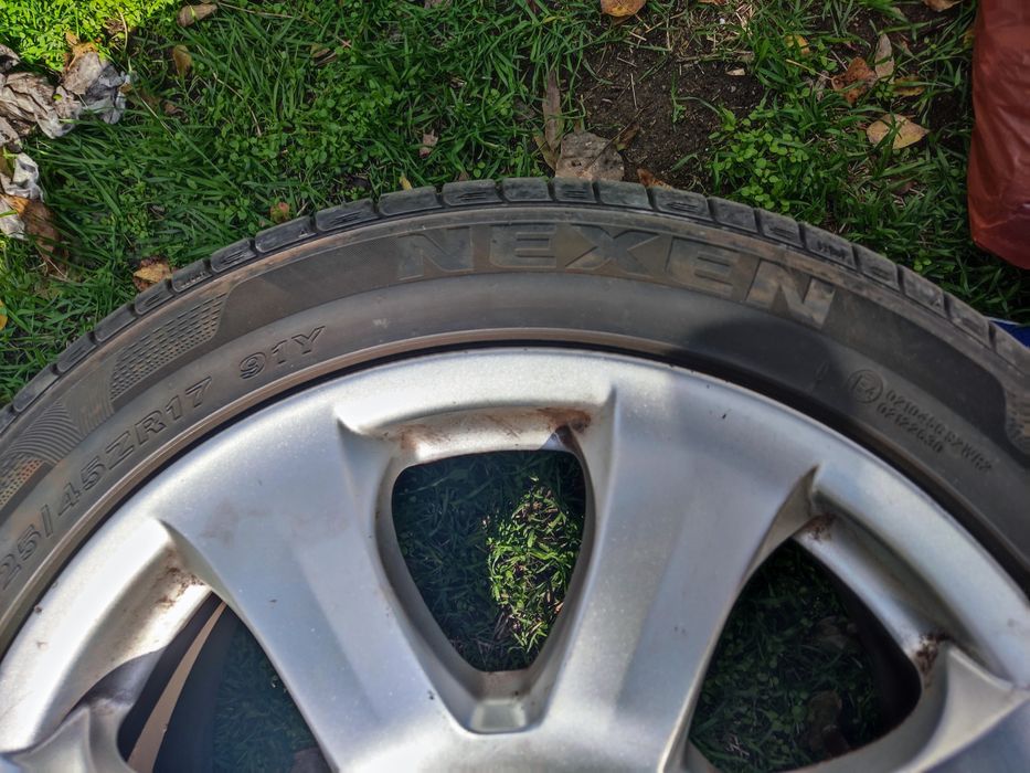 DOT 24 5х112 225/45/17 NEXEN Летни Гуми с джанти