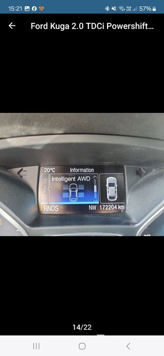 Variante/Vand Ford Kuga 2016