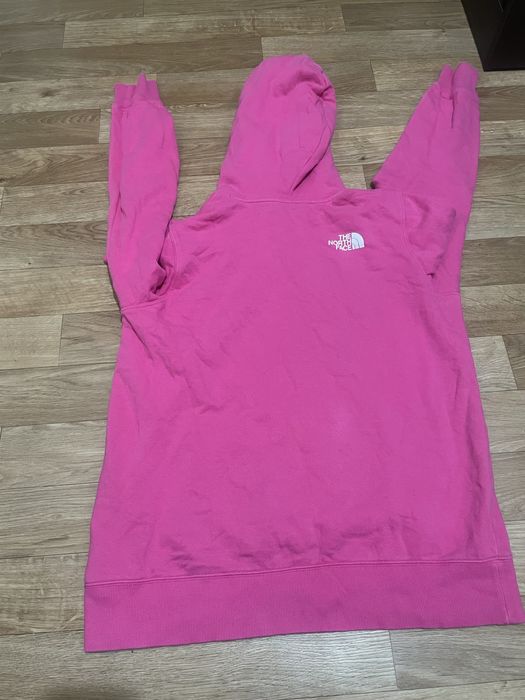 The norrth face pink womens hoodie