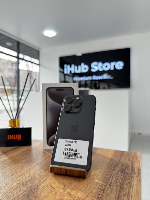 iPhone 15 Pro • 128GB / 87% Black Айфон 15 Про • 128гб / 87% Черный