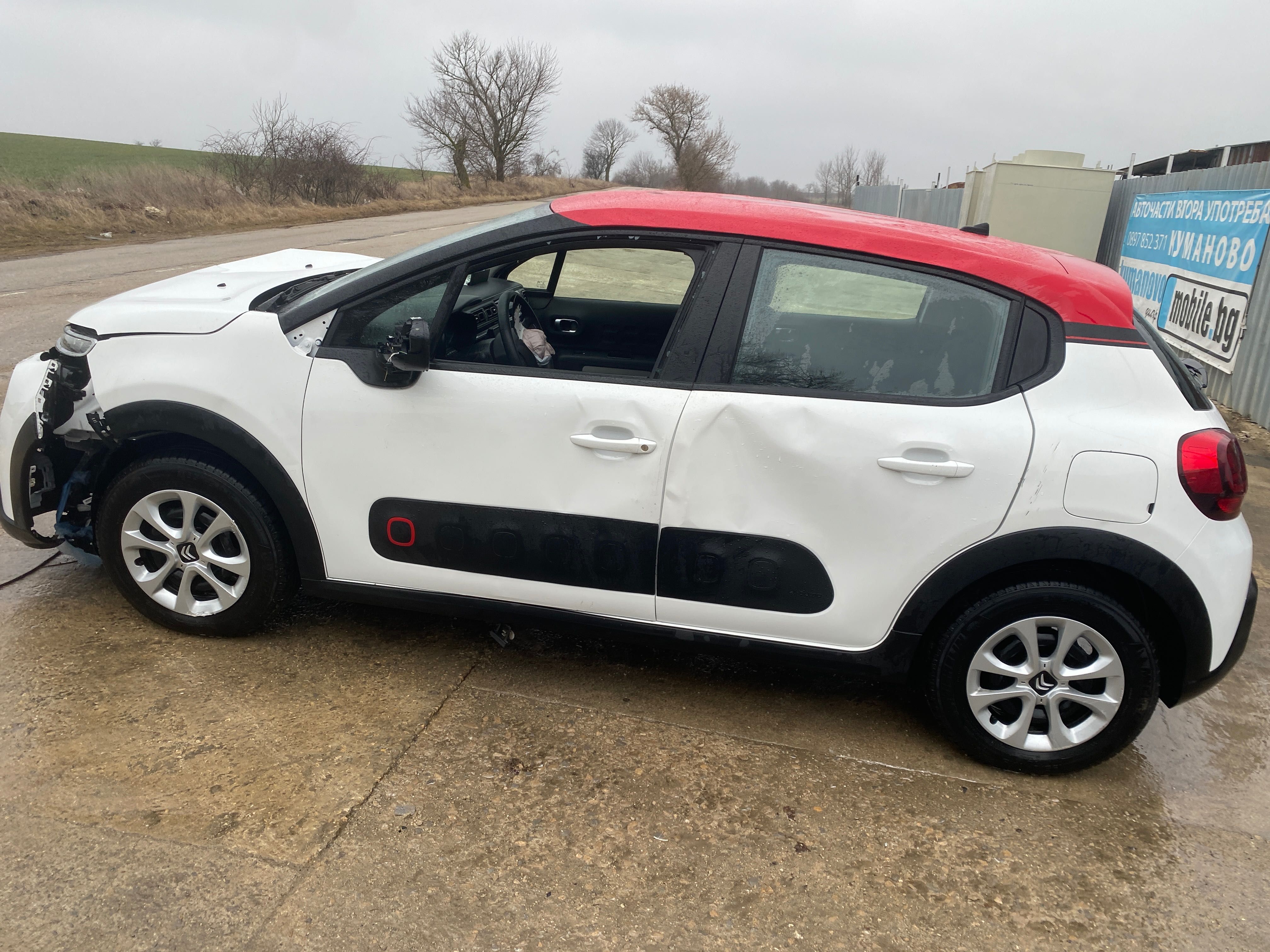 Citroen C3 1.2i, 82 ph., 5 sp, engine HMR, 13 000 km., 2019,Ситроен Ц3