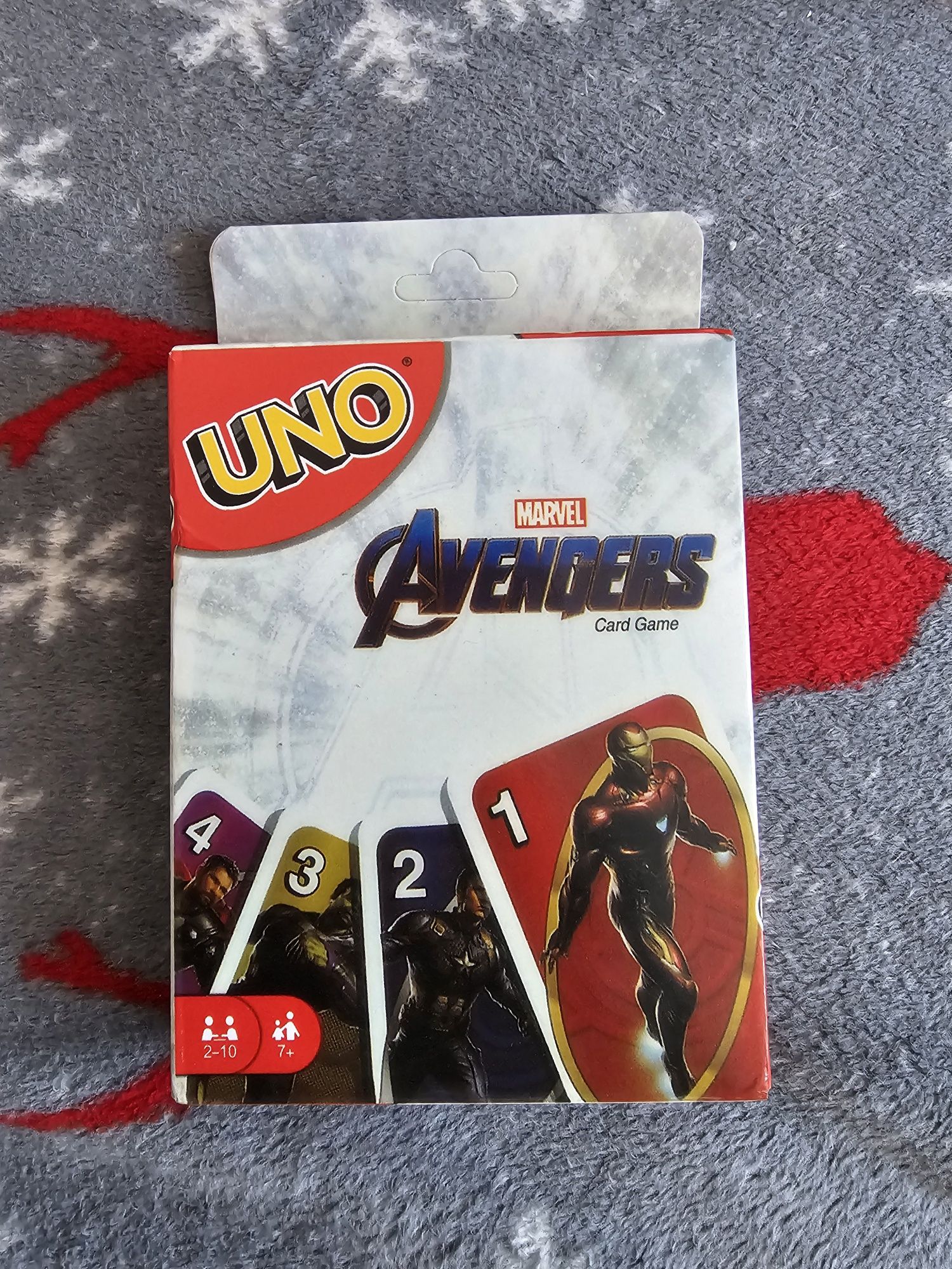 Joc de societate uno marvel nou