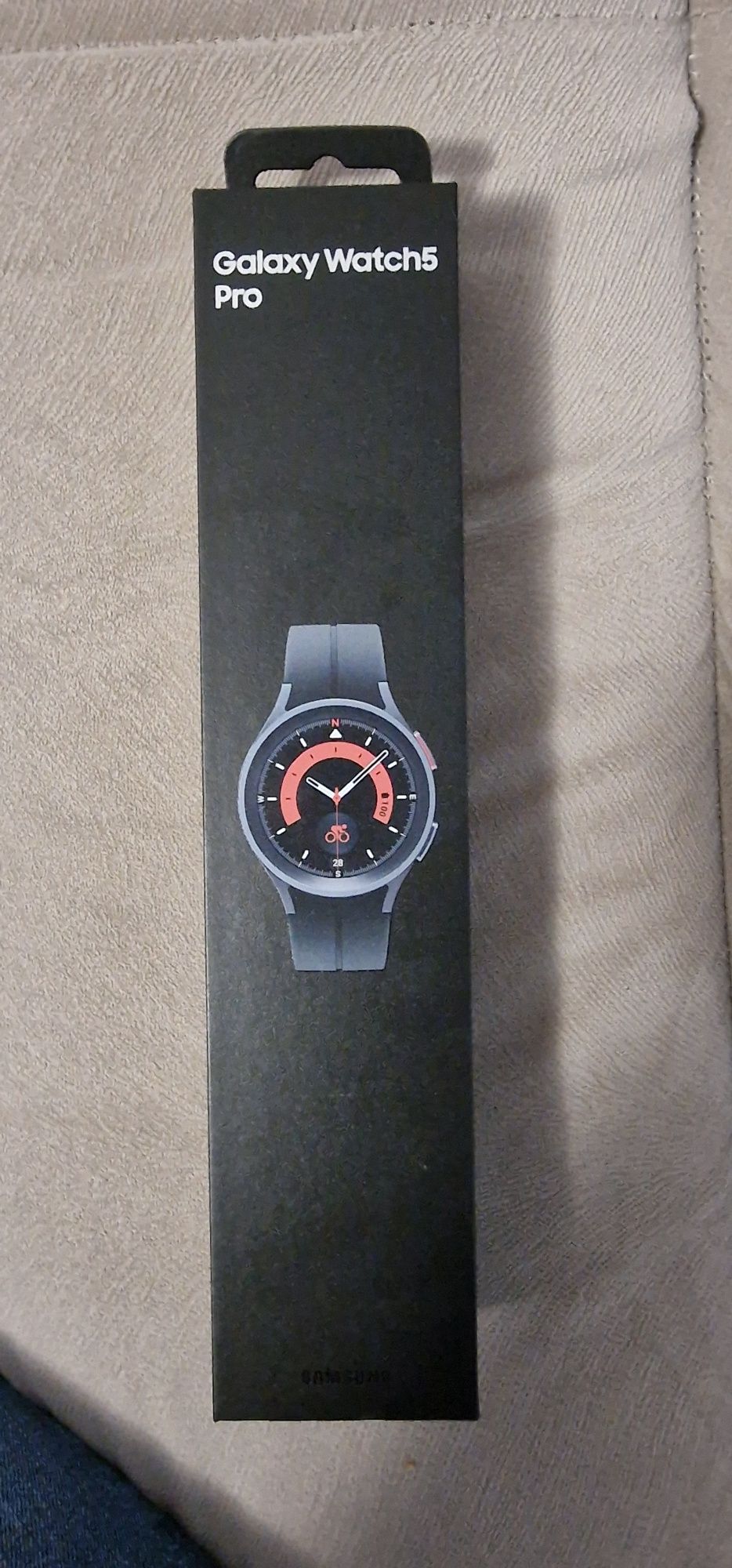 Smartwatch SAMSUNG Galaxy Watch 5 Pro, Wi-Fi, Android, Black Titanium