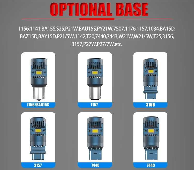Set de 2 becuri led Xentech Light S5 csp si radiator integrat 25w/bec