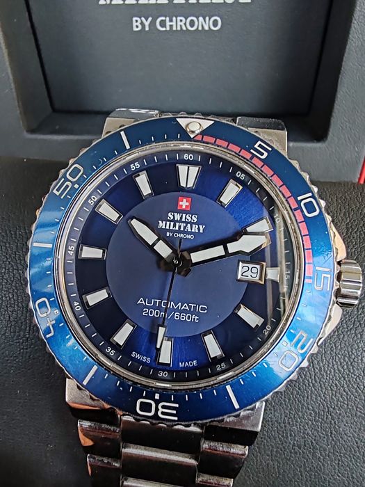 Ceas Swiss Military By Chrono Automatic 200 m Diver