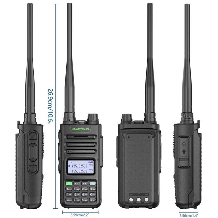 Baofeng walkie talkie UV13 PRO Acumulator cu USB TIP-C, M-13