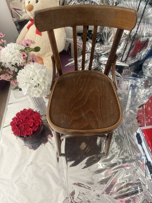 Виенски стол в два цвята