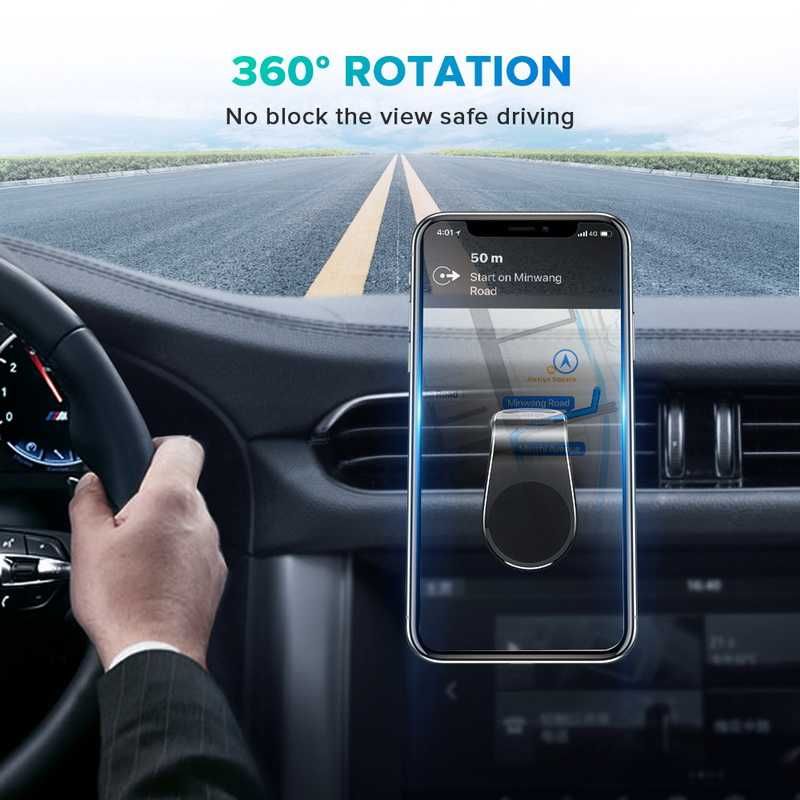 360° Универсална Магнитна стойка за телефон за автомобил-кола