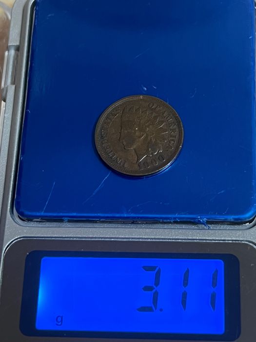 Один цент 1900 год