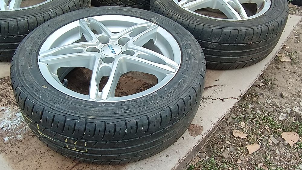 Roti / Jante 5x100R15 Anvelope 195 50 R15 Vara Alutec Germania Polo 6R
