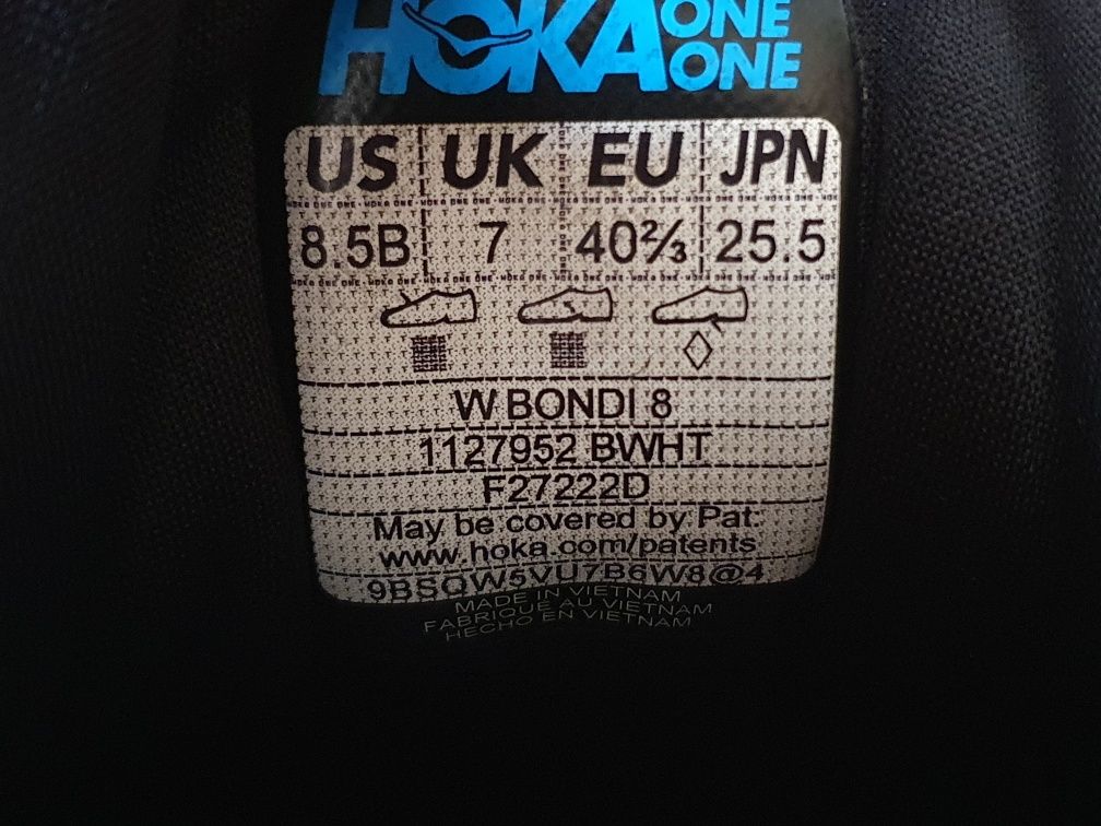 HOKA One One Bondi 8 Номер-40 2/3