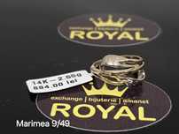 Bijuteria Royal: Inel aur 14k/2.55 gr