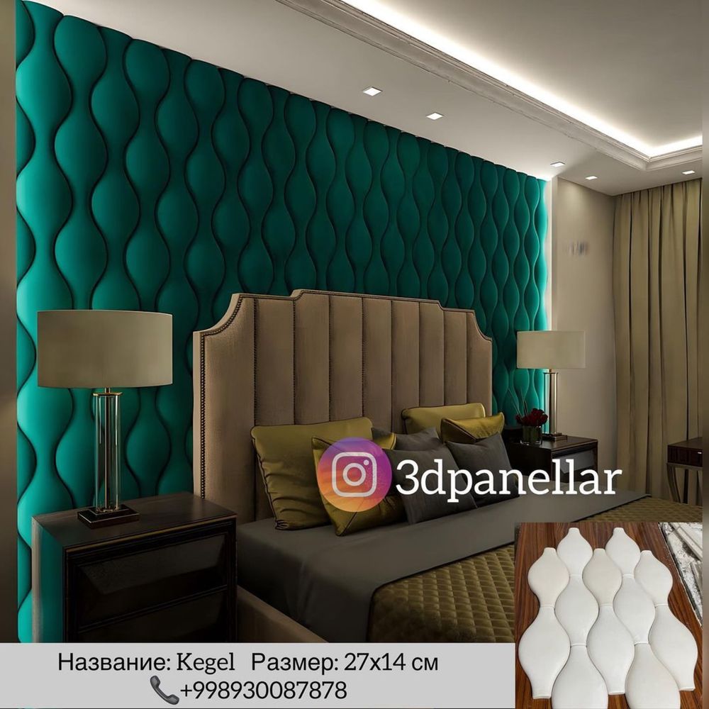 Гипсовые 3д панели , 3d panel , панель декор