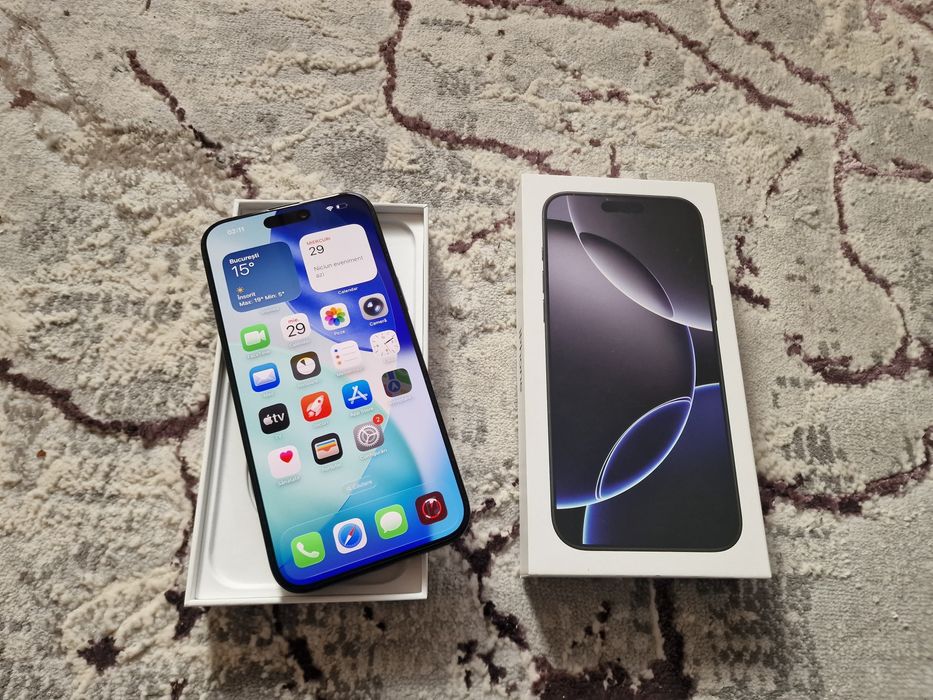 Vand IPHONE 16 PRO MAX 512GB impecabil, full box