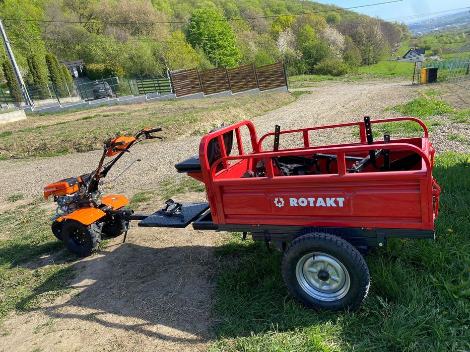 Vand remorca motocultor noua