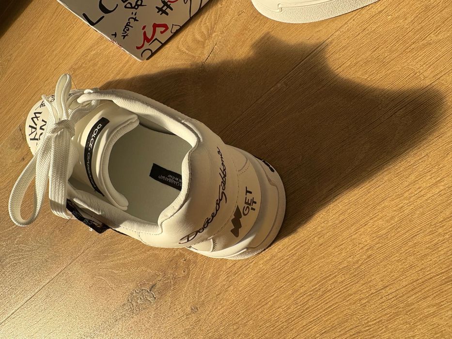 Обувки чиста кожа D&G